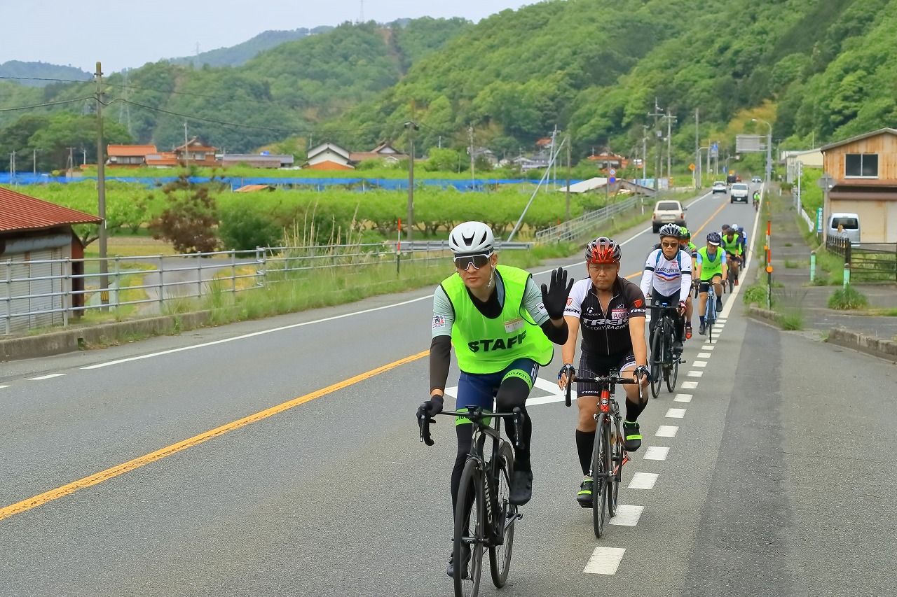Aコース道中